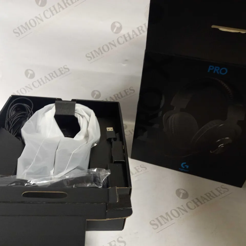 LOGITECH PRO GAMING HEADSET - BLACK