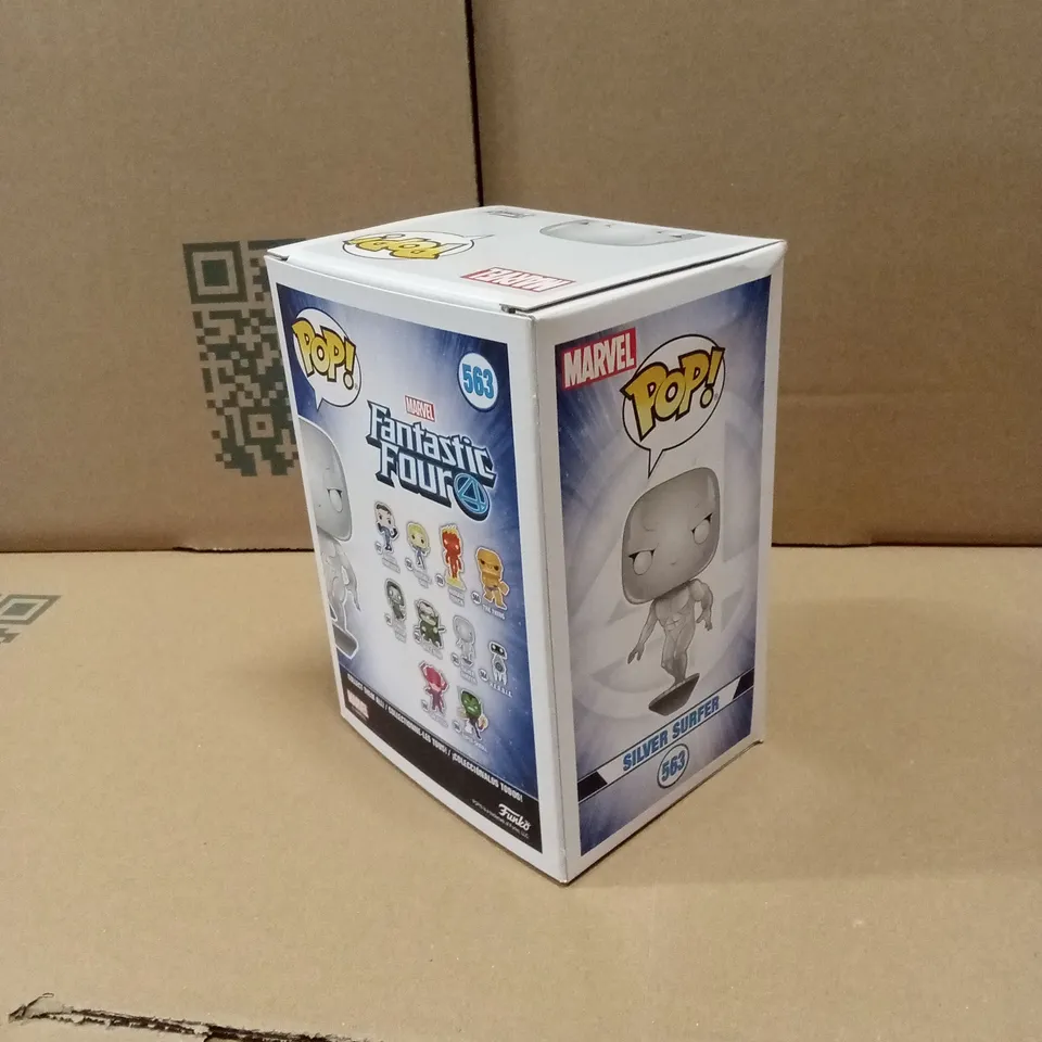 BOXED FUNKO POP FANTASTIC FOUR 563 SILVER SURFER