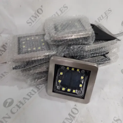 BELL AND HOWELL SET OF 8 SQUARE SWIVEL DISK LIGHTS