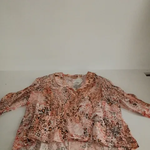 BARBARA LEBEK COLLECTION 4 CORAL B SHIRT UK 20 TAGGED