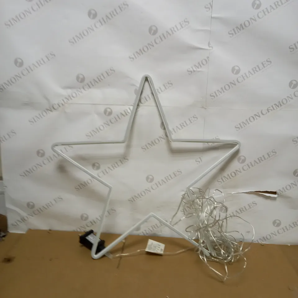 STAR PURE WHITE NEON LED LIGHT