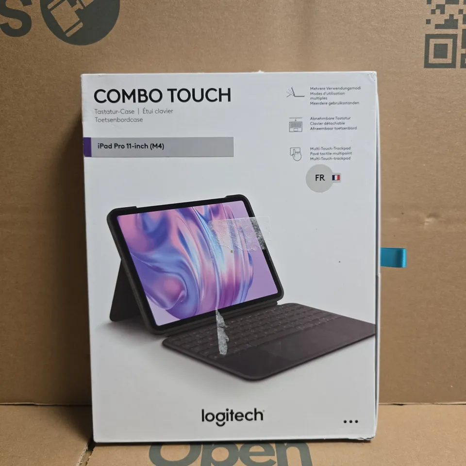 LOGITECH COMBO TOUCH KEYBOARD CASE FOR IPAD PRO 11-INCH (M2) FRENCH