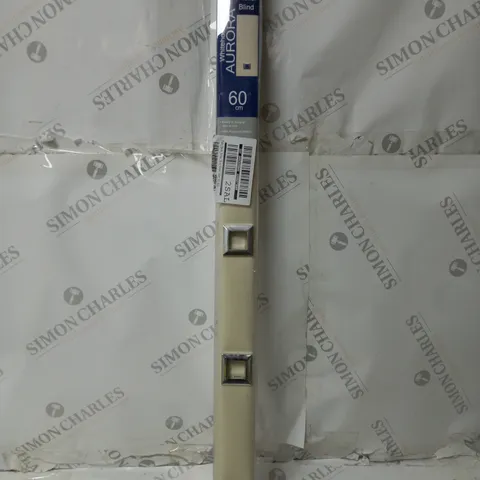 PLAIN CREAM EYELET ROLLER BLIND 60CM X 160CM
