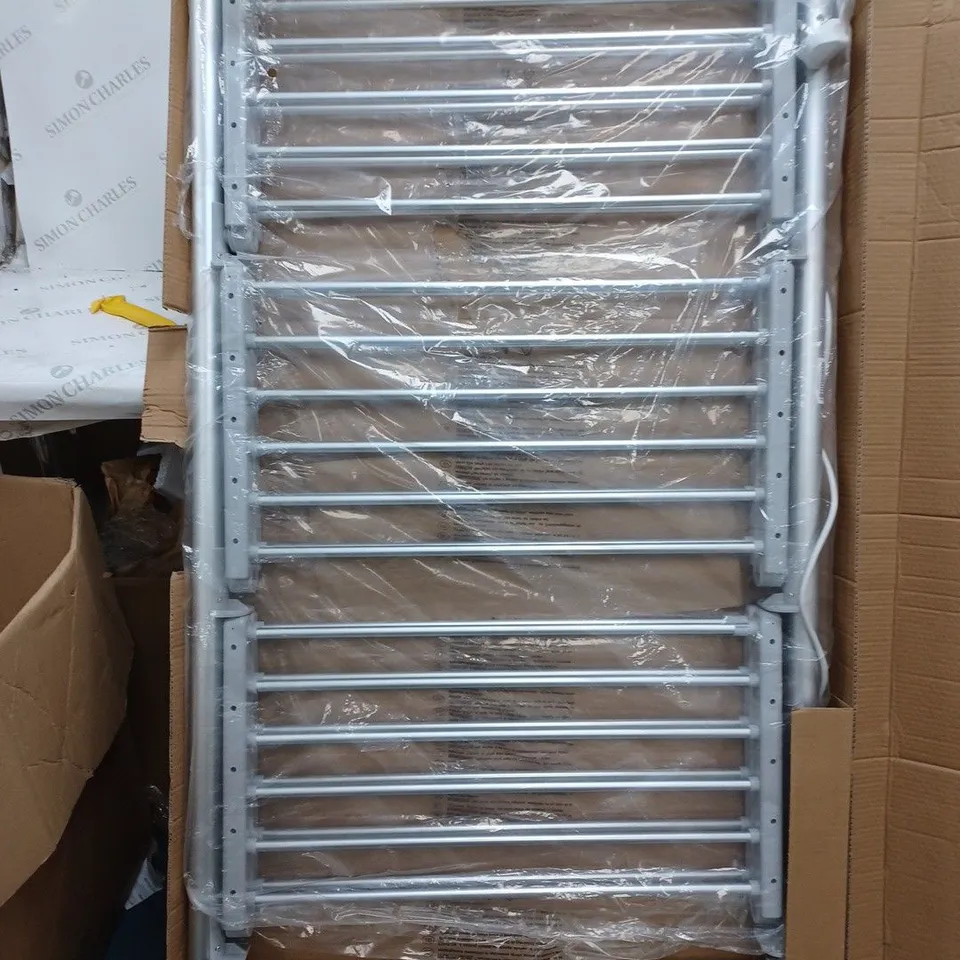 ORGANISED OPTIONS 3 TIER HEATED AIRER WITH 21M DRYING SPACE - COLLECTION ONLY