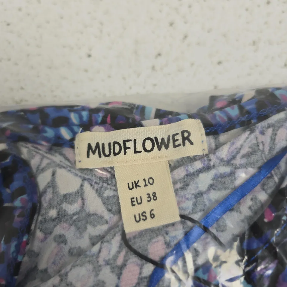 MUDFLOWER WOMEN’S FLORAL DRESS– UK 10 (EU 38, US 6)