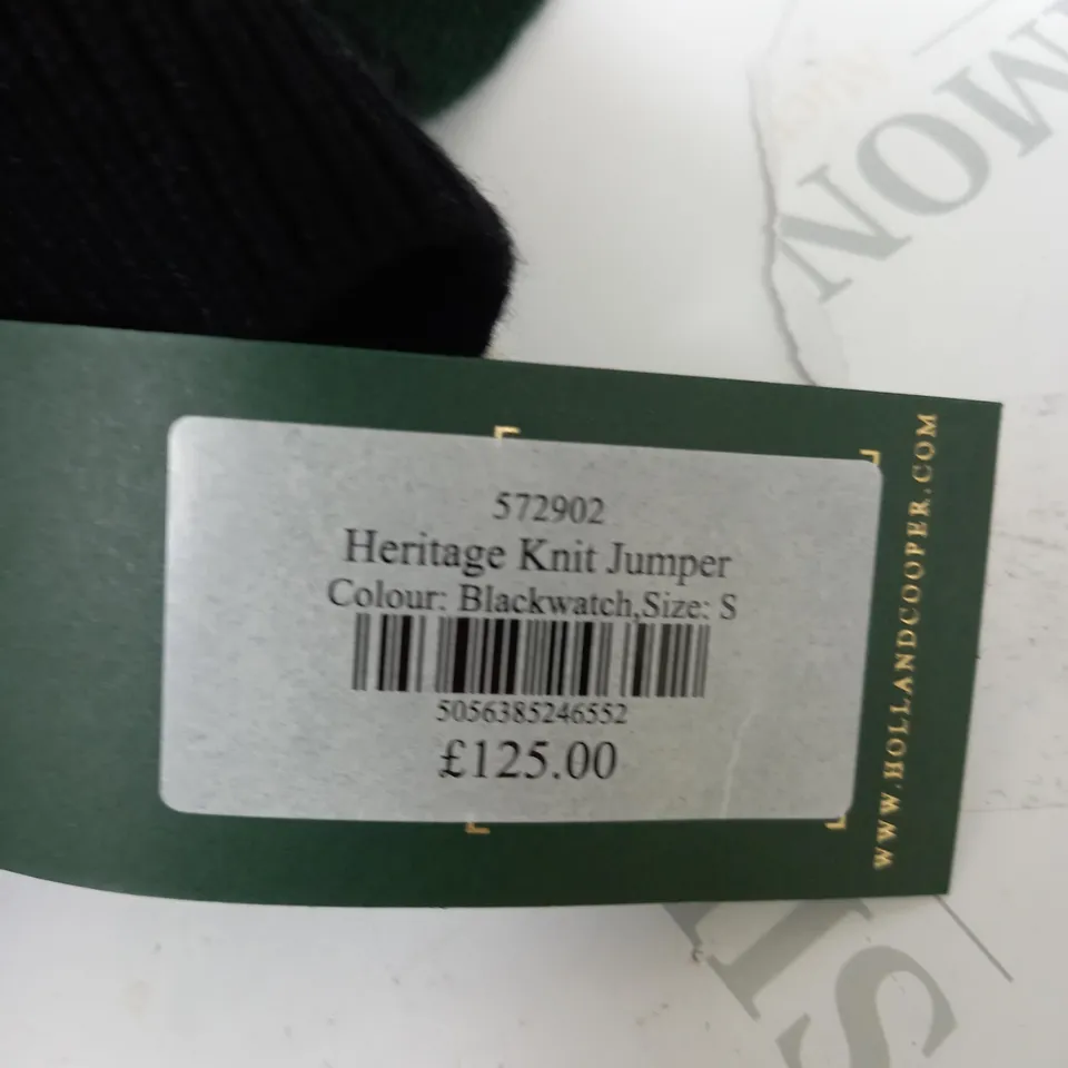 HOLLAND COOPER HERITAGE KNIT JUMPER SIZE S