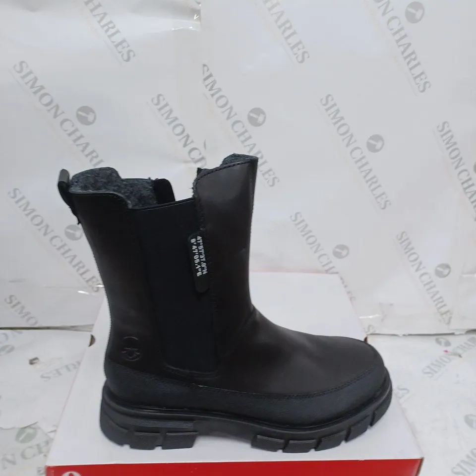 RIEKER CHELSEA BOOT IN BLACK SIZE 41 - BOXED  