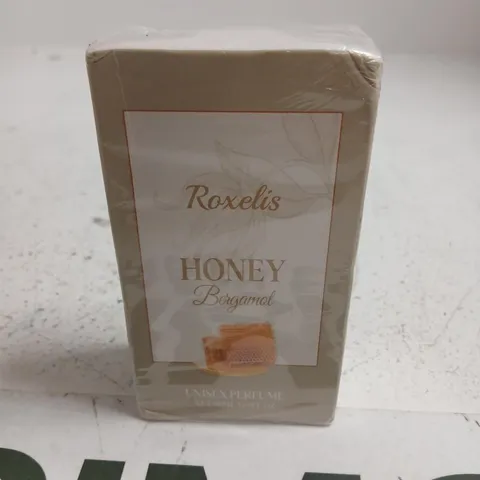 BOXED AND SEALED ROXELIS HONEY BERGAMOT UNISEX PERFUME 50ML
