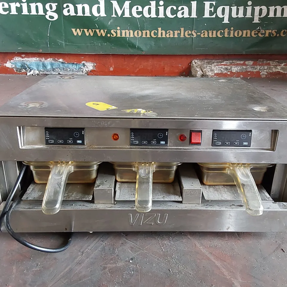 VIZU VIGW3P GASTRO WARMER 3 PAN