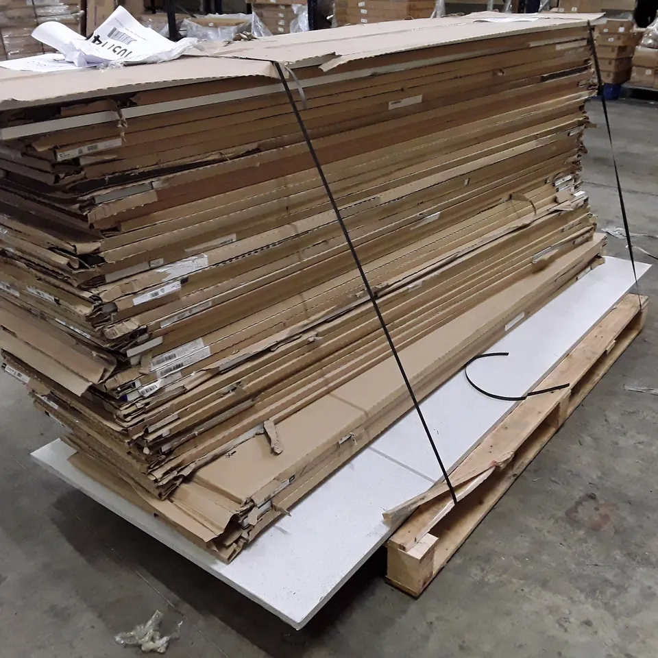 PALLET OF APPROXIMATELY 42 CLAD ON TOWER PANELS