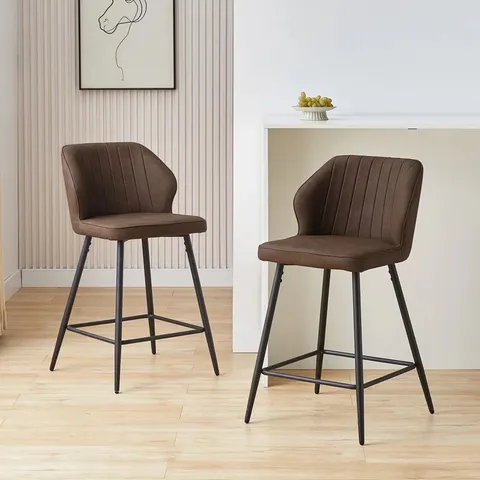 BOXED KONATE 65 STOOL - SET OF 2 -