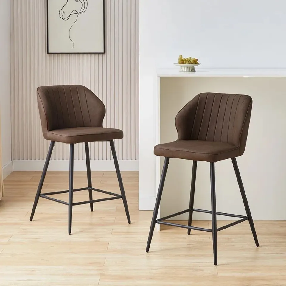 BOXED KONATE 65 STOOL - SET OF 2 -