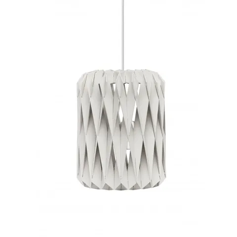 BRAND NEW BOXED PILKE SIGNATURE 18 PENDANT SHADE - WHITE