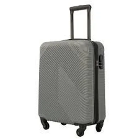 BOXED NEO GREY HARD SHELL LUGGAGE SUITCASES (1 BOX)