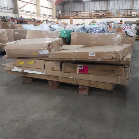 PALLET OF ASSORTED FURNITURE PARTS 