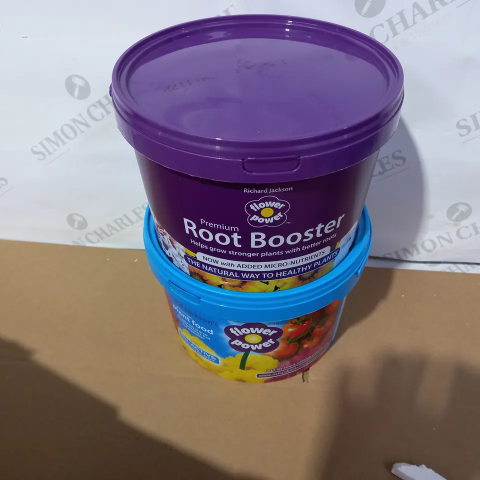BOXED FLOWER POWER PLANT NUTRITION TUB SET