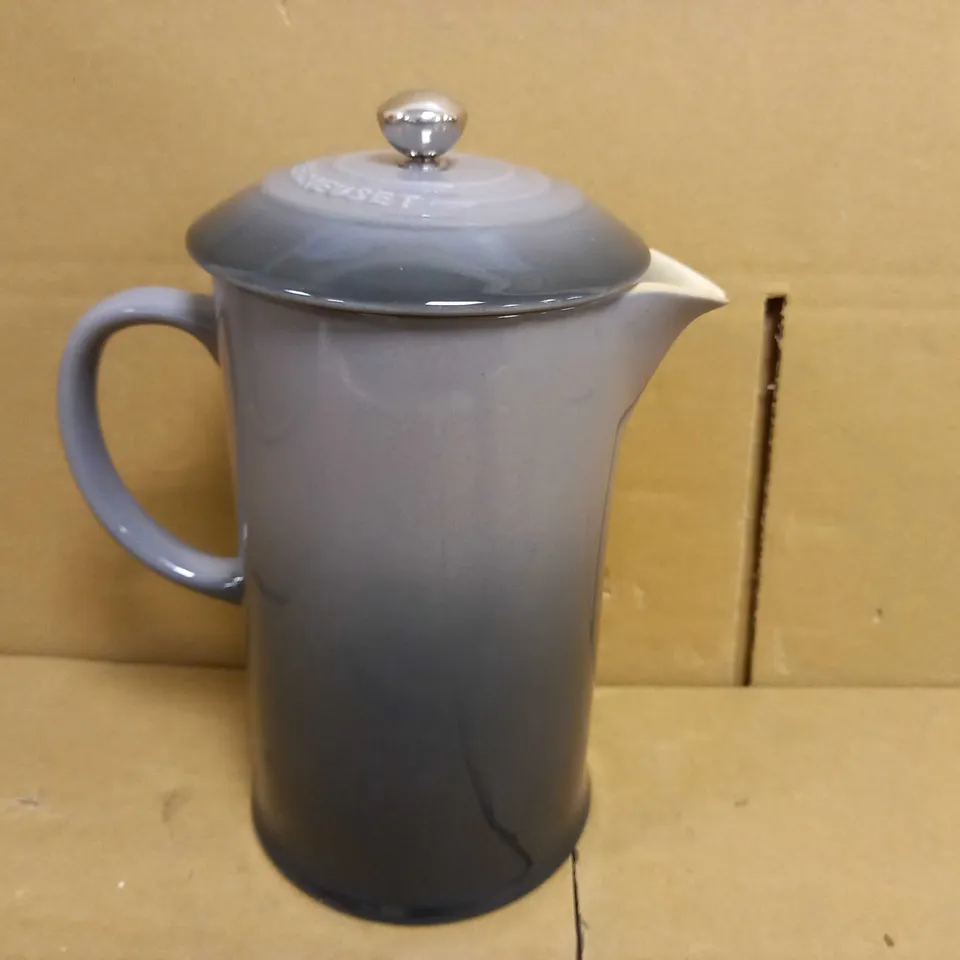 LE CREUSET STONEWARE CAFETIÈRE - FLINT