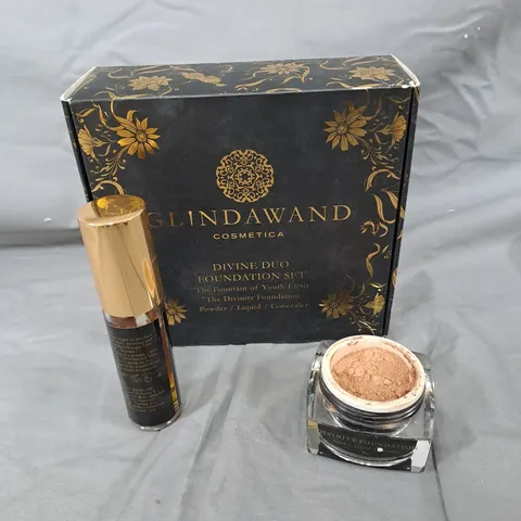 GLINDAWAND COSMÉTICA DIVINE DUO FOUNDATION SET 