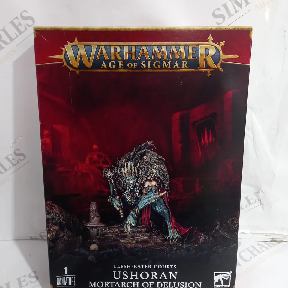 BOXED WARHAMMER FLESH-EATER COURTS: USHORAN MORTARCH OF DELUSION