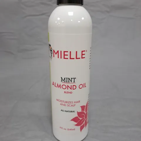 BOX OF 6 BOTTLES OF MIELLE MINT ALMOND OIL - 240ML PER BOTTLE