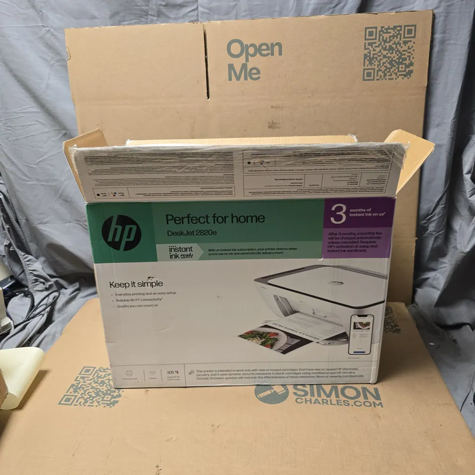HP DESKJET 2820E ALL-IN-ONE PRINTER – BOXED