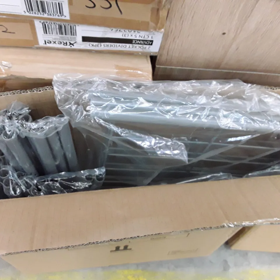 BOXED BRAND NEW METAL WARDROBE 3 SHELVES