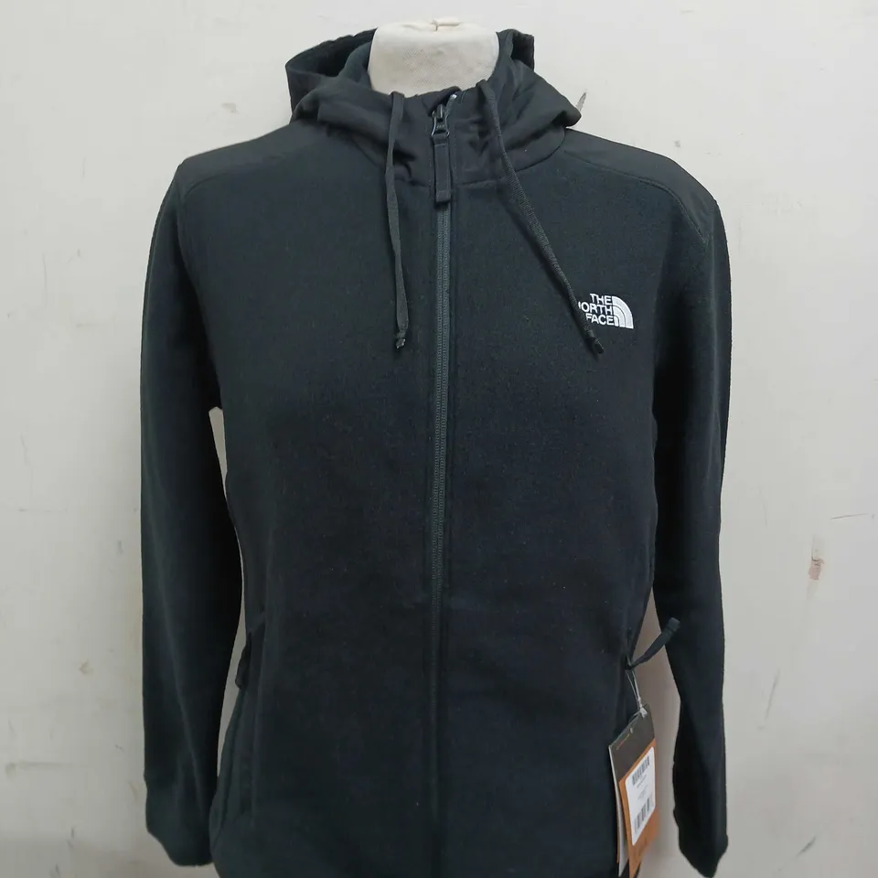 THE NORTH FACE BLACK FLEECE/HOODIE IN BLACK - SIZE SMALL