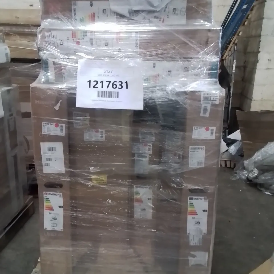 PALLET CONTAINING APPROXIMATELY 9 DAMAGED TVS