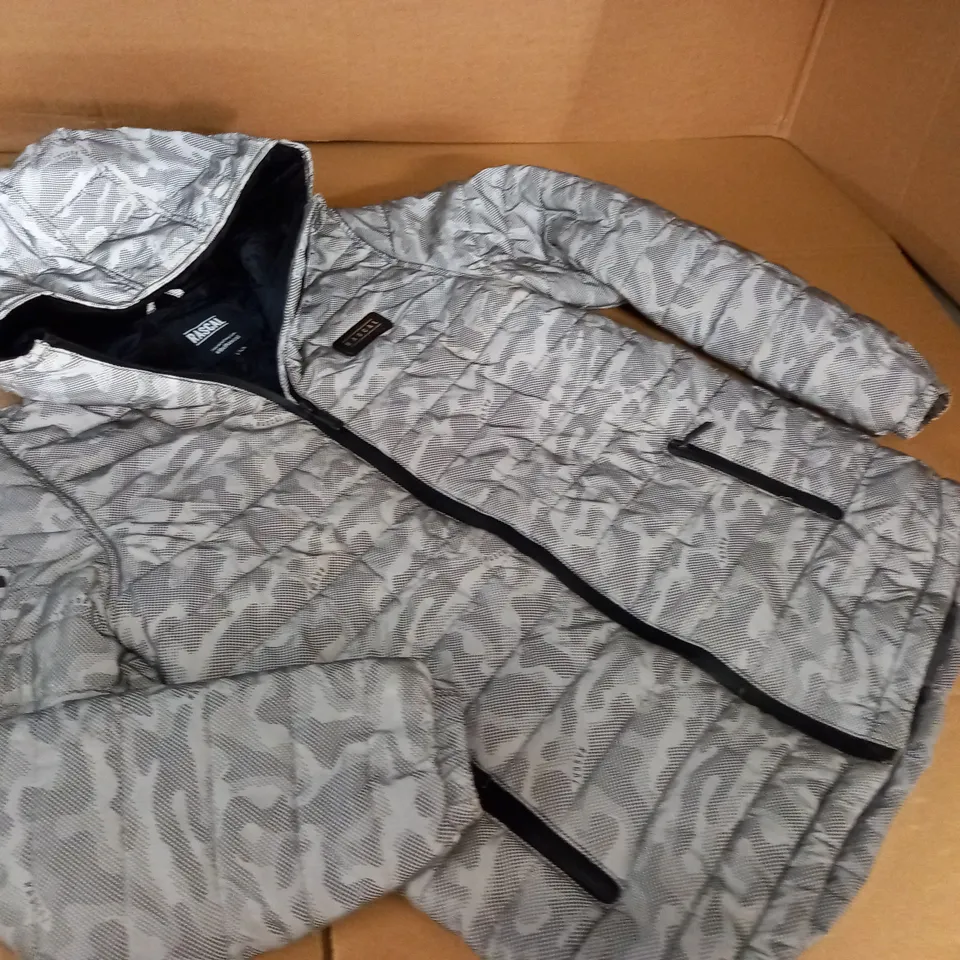 RASCAL SILVER MESH PADDED COAT - XL/B
