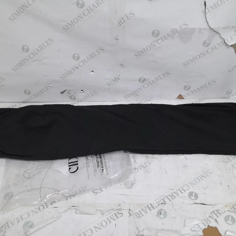 CIDER XL ELASTIC BANDED BLACK PANTS 