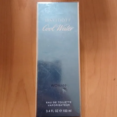 BOXED AND SEALED DAVIDOFF COOL WATER WOMAN EAU DE TOILETTE 100ML