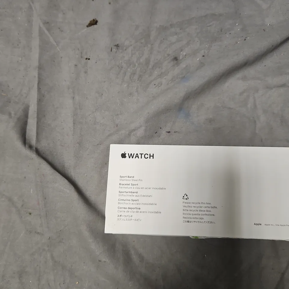APPLE WATCH STORM BLUE SPORT BAND – 41MM M/L & 41MM S/M (TWO BOXES)