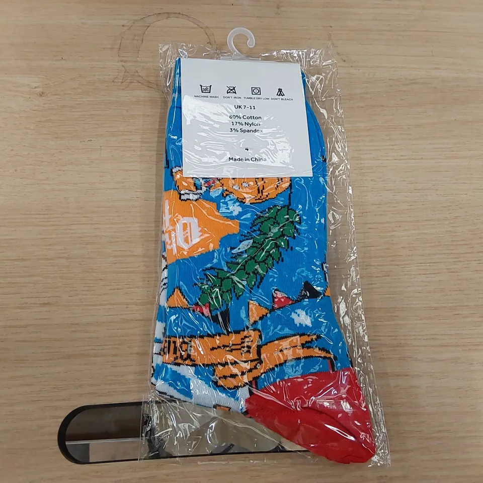 BOX OF BRAND NEW BIER CO OKTOBERFEST SOCKS // APPROXIMATELY 320 PAIRS (1 BOX)