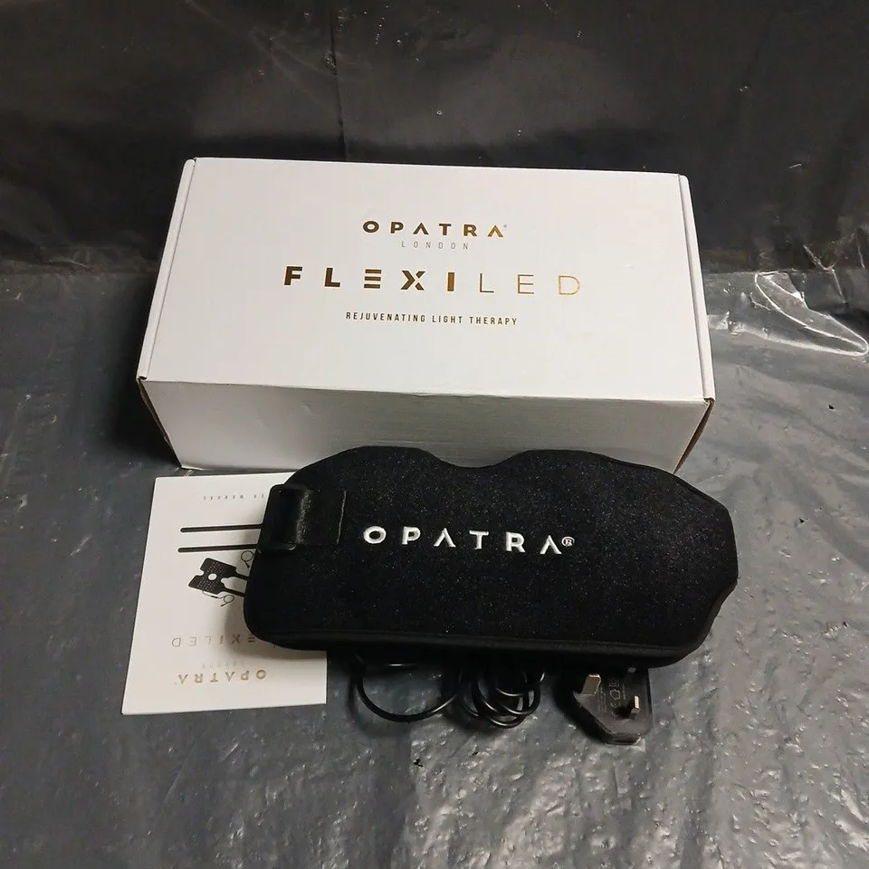 BOXED OPATRA FLEXILED REJUVENATING LIGHT THERAPY DEVICE
