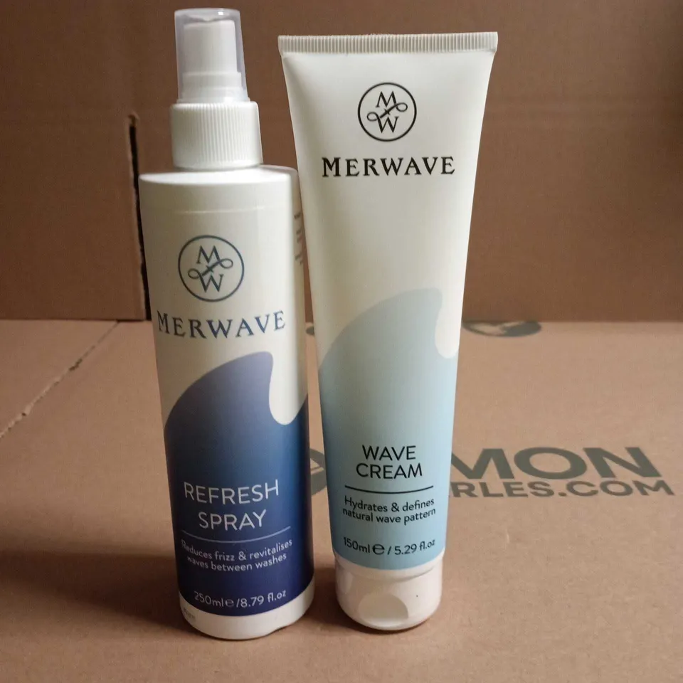 MERWAVE REFRESH SPRAY 250ML & WAVE CREAM 150ML