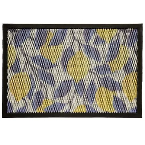 BERNINI NEXT GEN AQUA TERRA PRINTED DOORMAT STANDARD IN BLACK