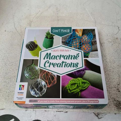 CRAFT MAKER MACRAMÉ CREATIONS KIT