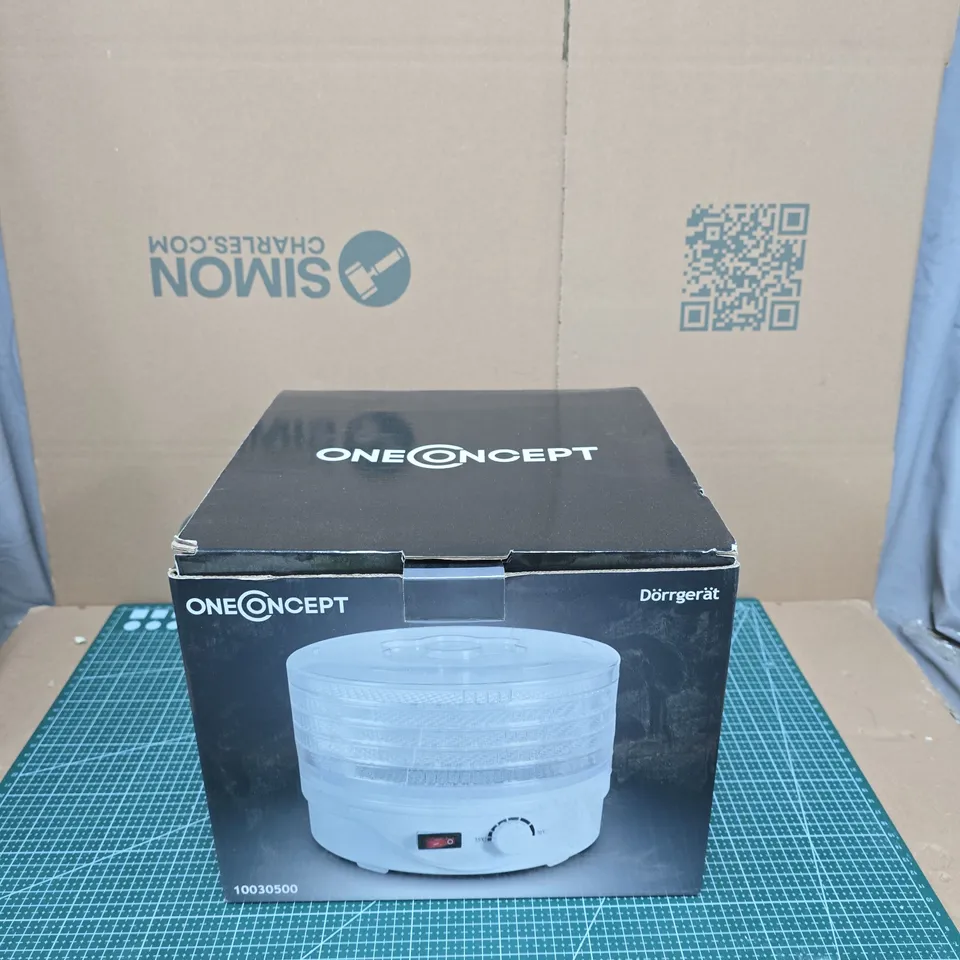 ONECONCEPT DEHYDRATOR 250W – BOXED (DÖRRGERÄT)