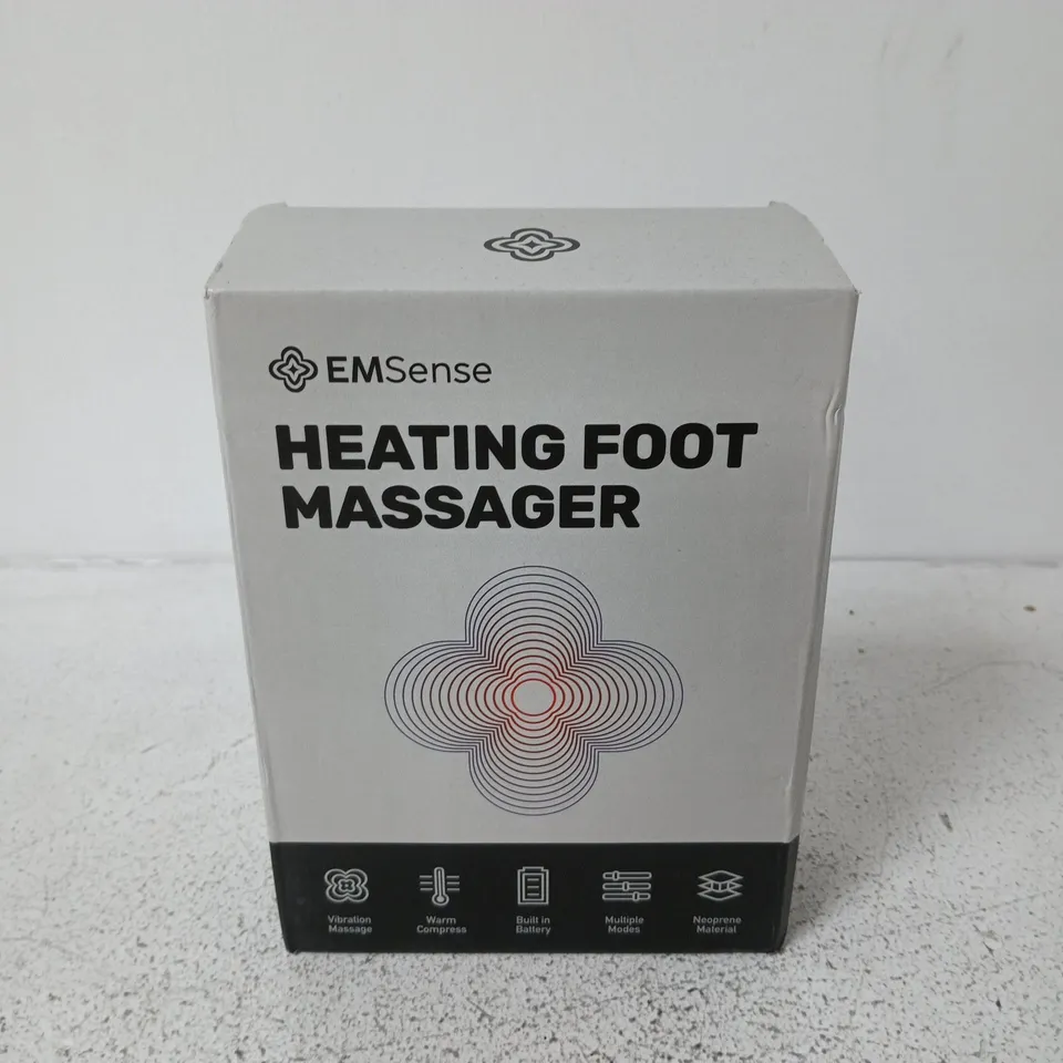BOXED EMSENSE HEATING FOOT MASSAGER