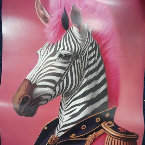 ZEKE THE ZEBRA - PINK PARADE BY PUNK HAUS PRINT