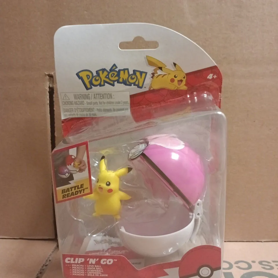 POKÉMON CLIP 'N' GO PIKACHU WITH LOVE BALL