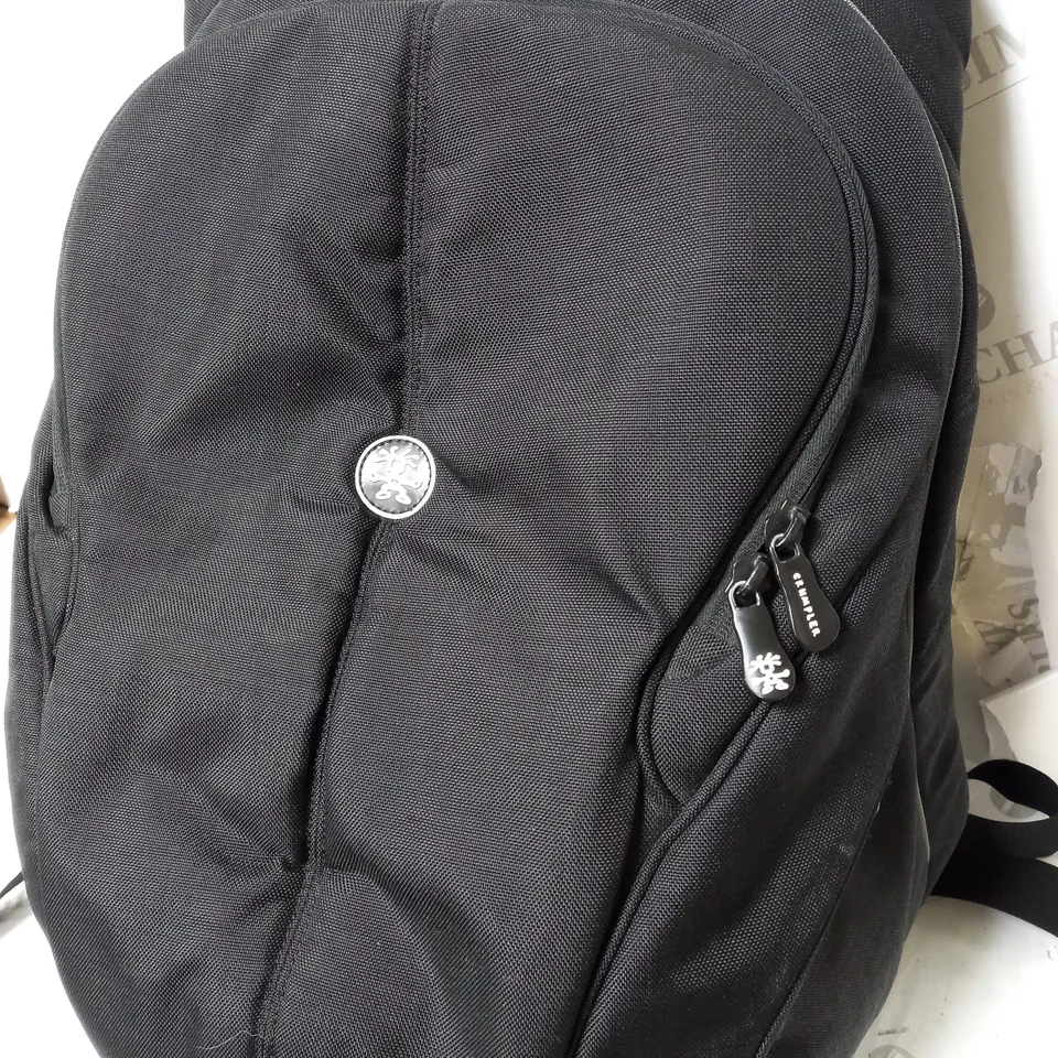 BLACK MULTI POCKET BACK PACK 