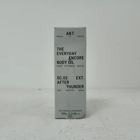 AKT THE EVERYDAY ENCORE BODY OIL SC.02 EXT AFTER THUNDER (100ML)