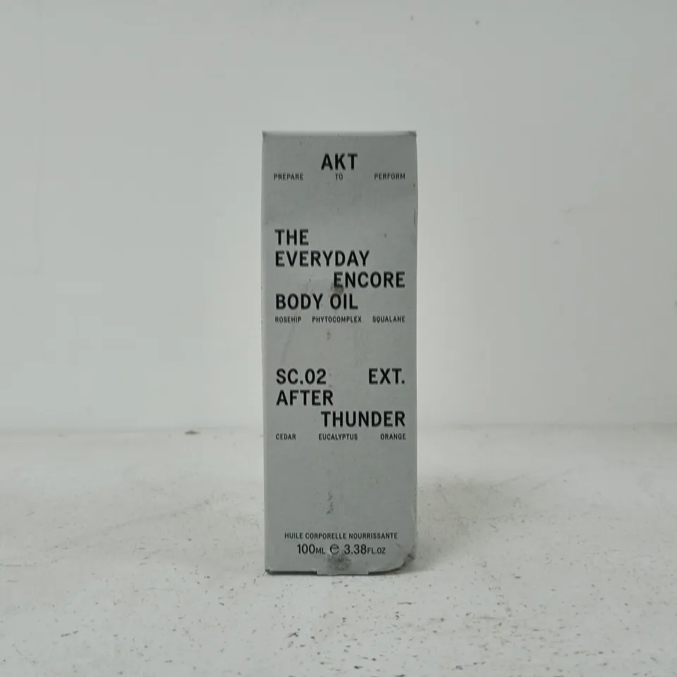 AKT THE EVERYDAY ENCORE BODY OIL SC.02 EXT AFTER THUNDER (100ML)