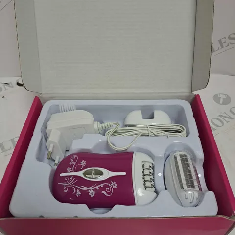BOXED SHINON SH-7632 LADY EPILATOR SET