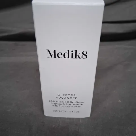 BOXED MEDIK8 C-TETRA ADVANCED 20% VITAMIN C GEL SERUM 30ML