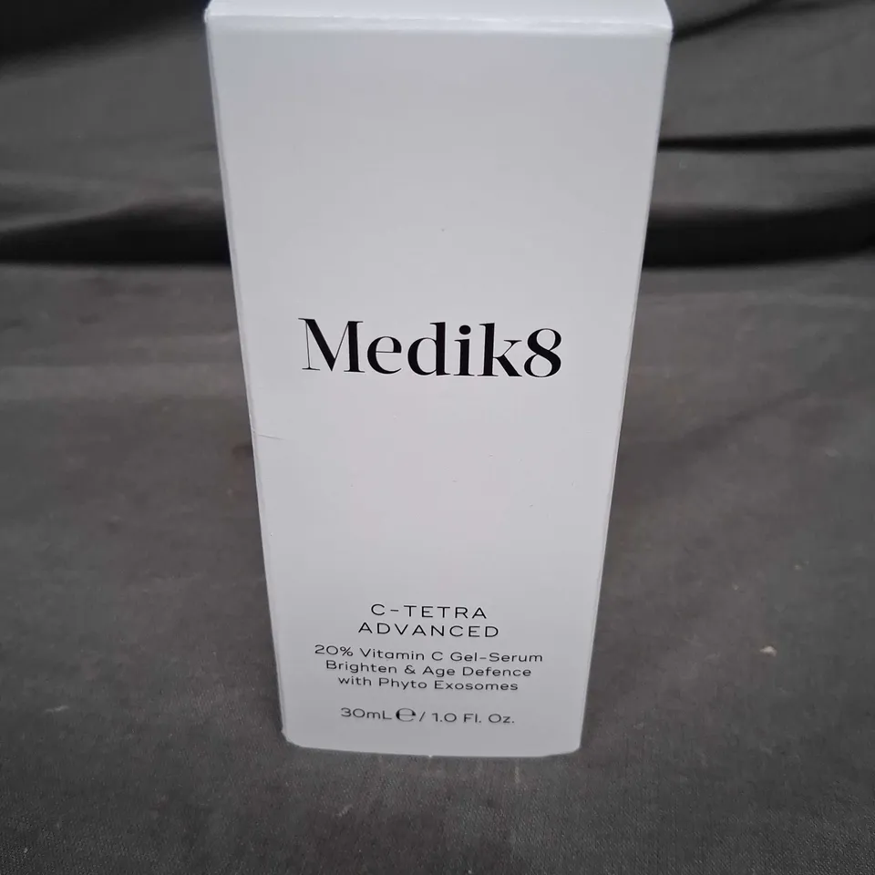 BOXED MEDIK8 C-TETRA ADVANCED 20% VITAMIN C GEL SERUM 30ML