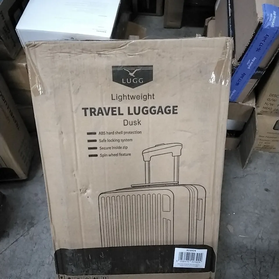 BOXED LUGG LIGHTWEIGHT TRAVEL LUGGAGE CASE - DUSK 