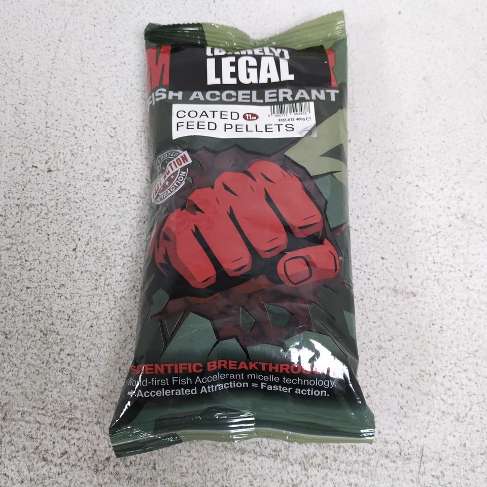 FJUKA CARP FISH ACCELERANT COATED FEED PELLETS (11MM) (400G)