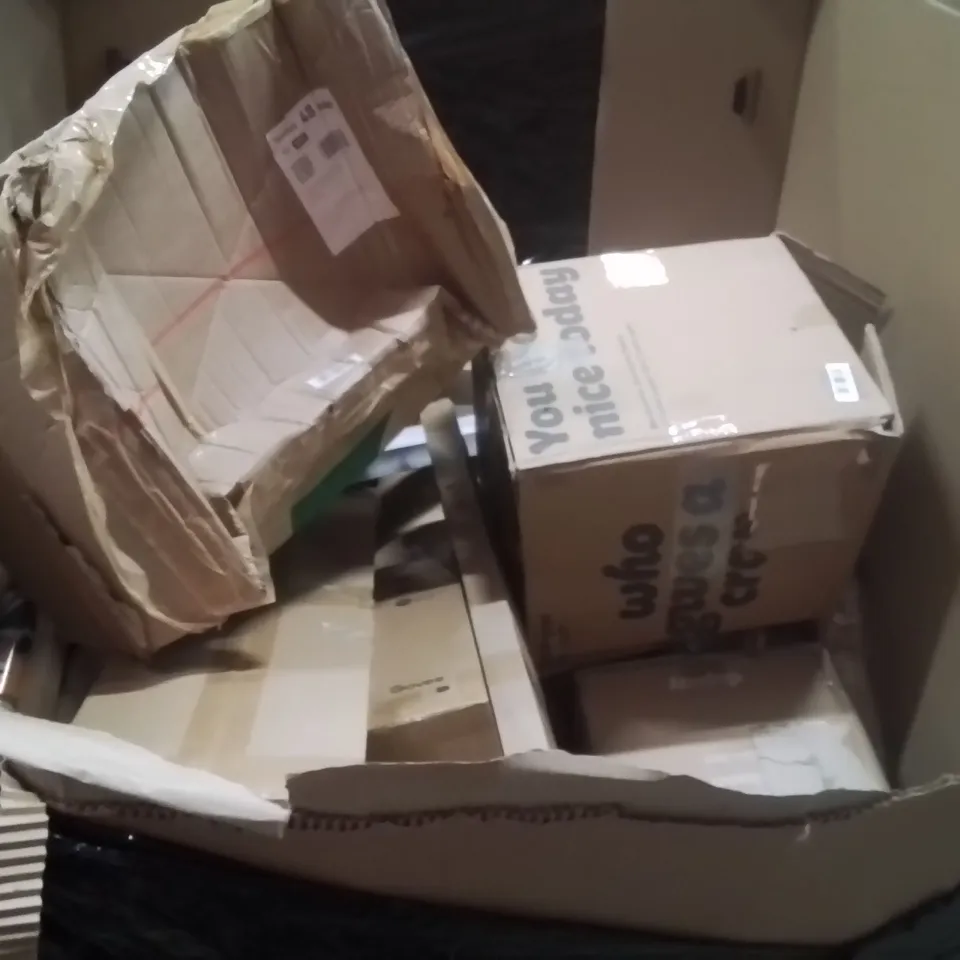 PALLET OF ASSORTED HOUSEHOLD GOODS AND PRODUCTS TO INCLUDE;PLAY MAT,AIR PURIFIER,LANDSCAPE WEED BARRIER 